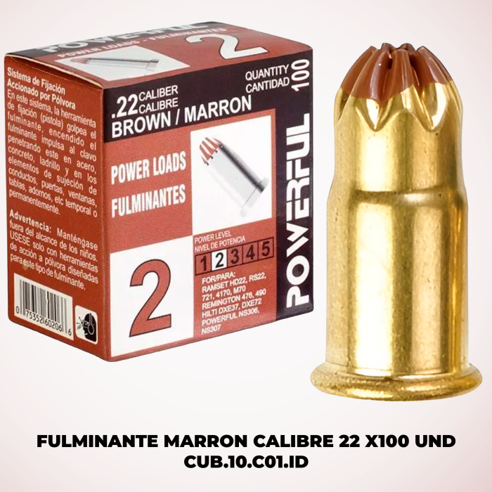 CUB.10.C01.ID Fulminante marron