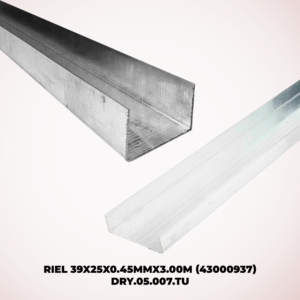RIEL 39X25X0.45MMX3.00M (43000937)
